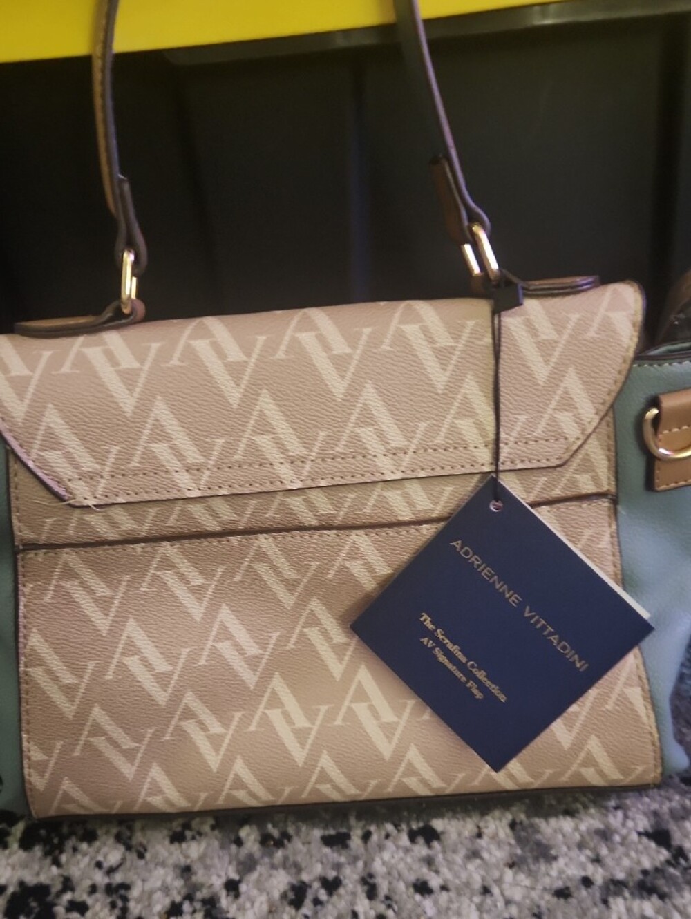Adrienne Vittadinial Shoulder/ Top-Handle Satchel - Picture 3 of 6